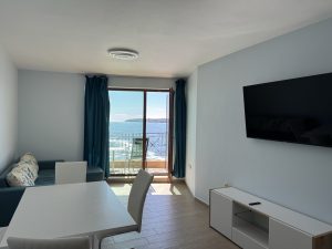 Apartment Sozopol Sea View 7 - Living room with sea view