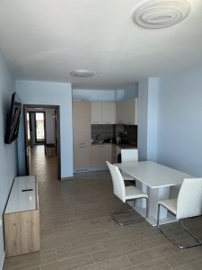 Apartment Sozopol Sea View 7 - Living room and kitchen