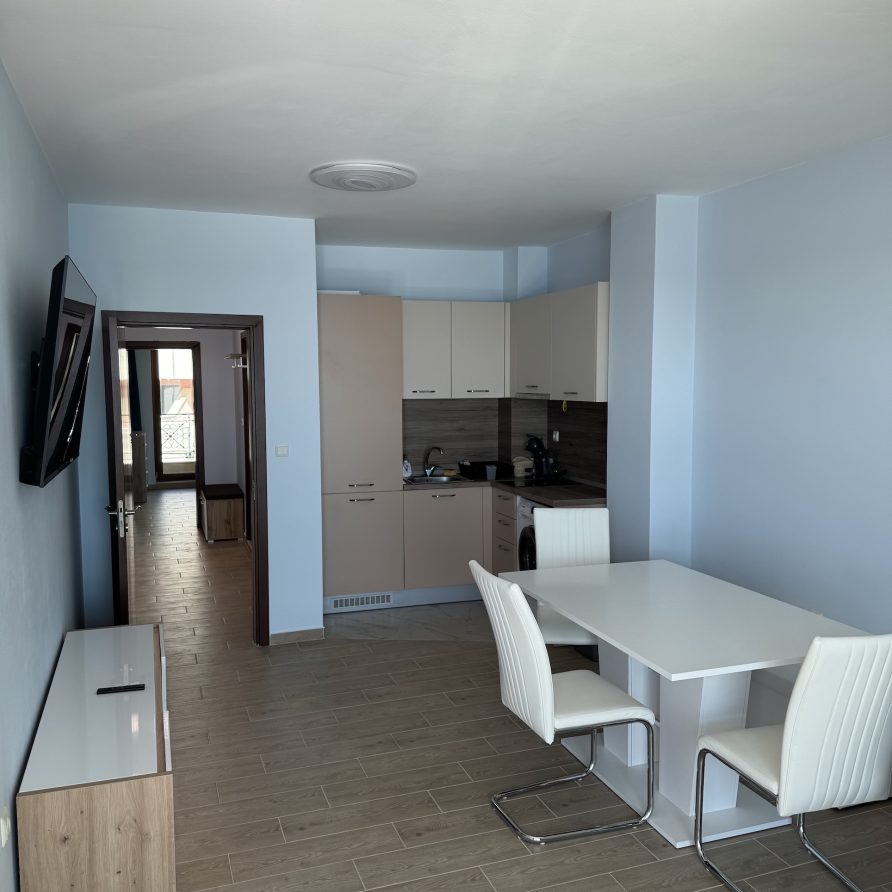 Apartment Sozopol Sea View 7 - Living room and kitchen